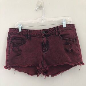 ❤️BULLHEAD BLACK Distressed Denim Shorts